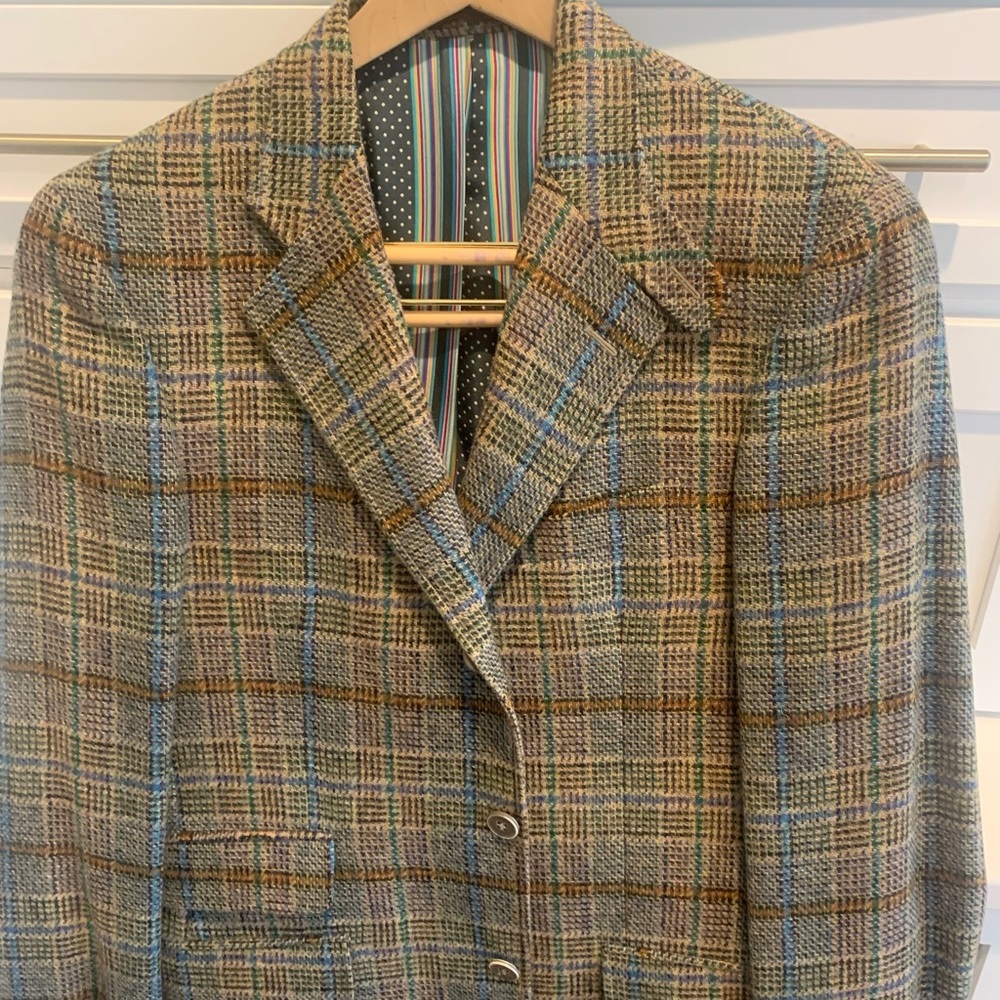 Mens 100% wool Etro Italian blazer US size 40 L